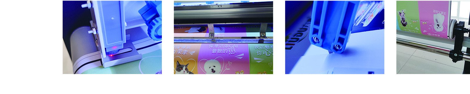 LD-XY1600A XY cutting machine cutter head and rollers