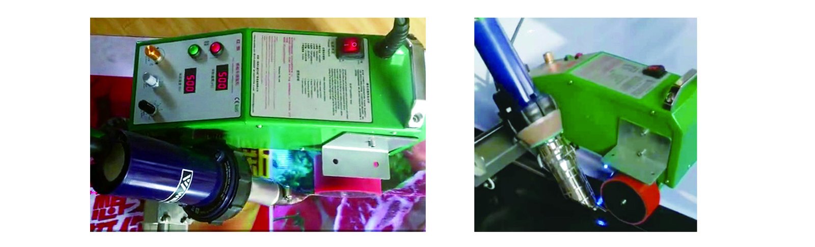 TOP2000 medium welder producing a test seam